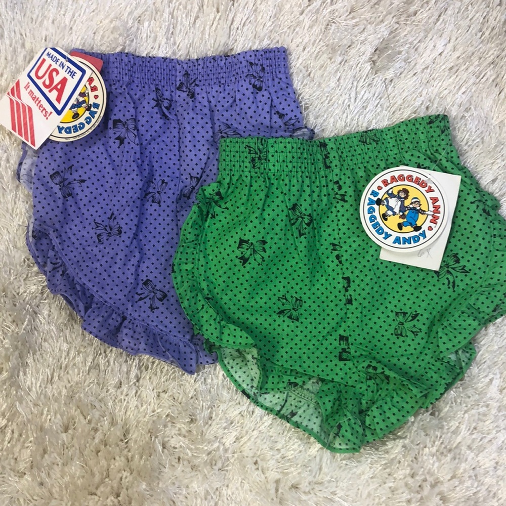 Vintage Set of Raggedy Ann Bloomers ❤️